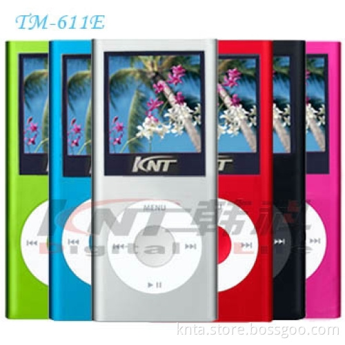 1.5' & 1.8' screen optional loudspeaker MP4 Player--TM-611E